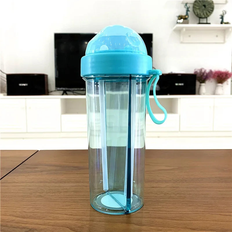 1PC Creative Simple Double Drinking Cup