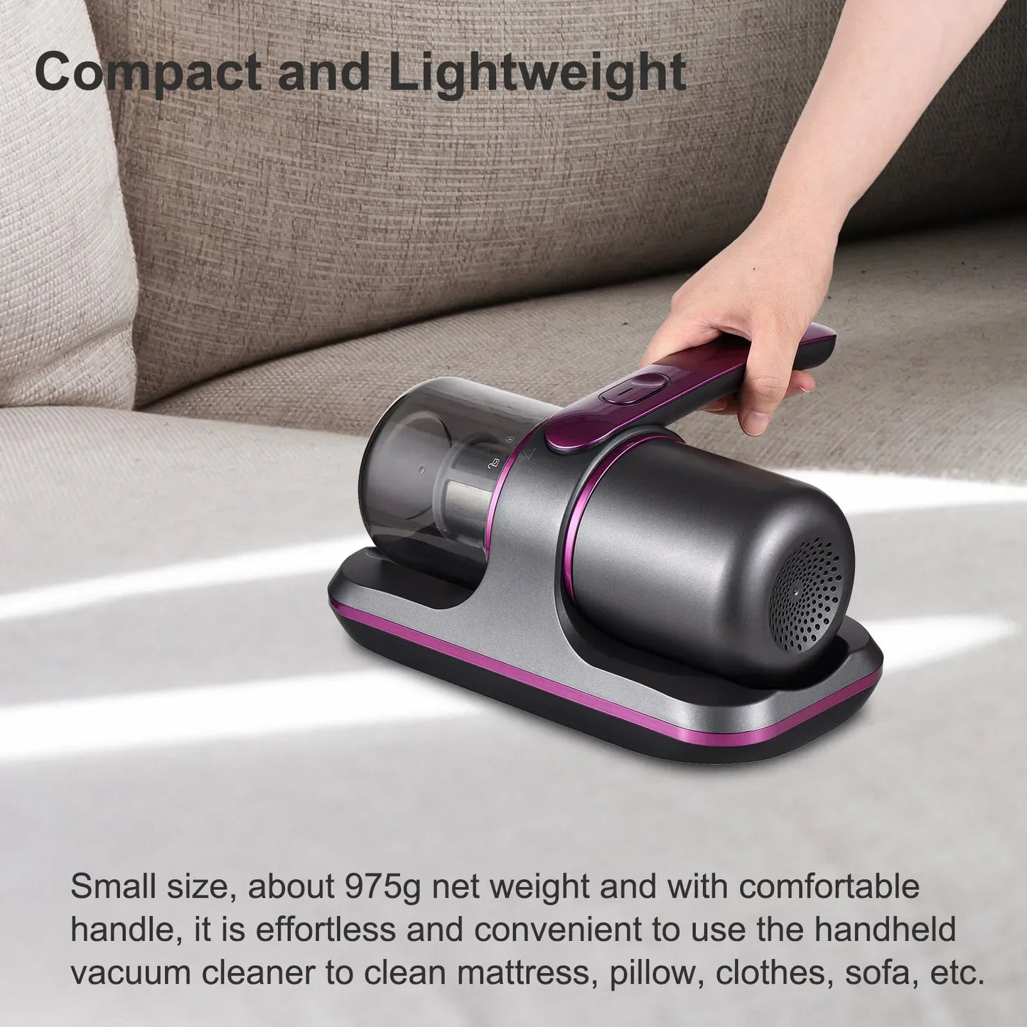 Compact Mattress Vacuum Cleaner