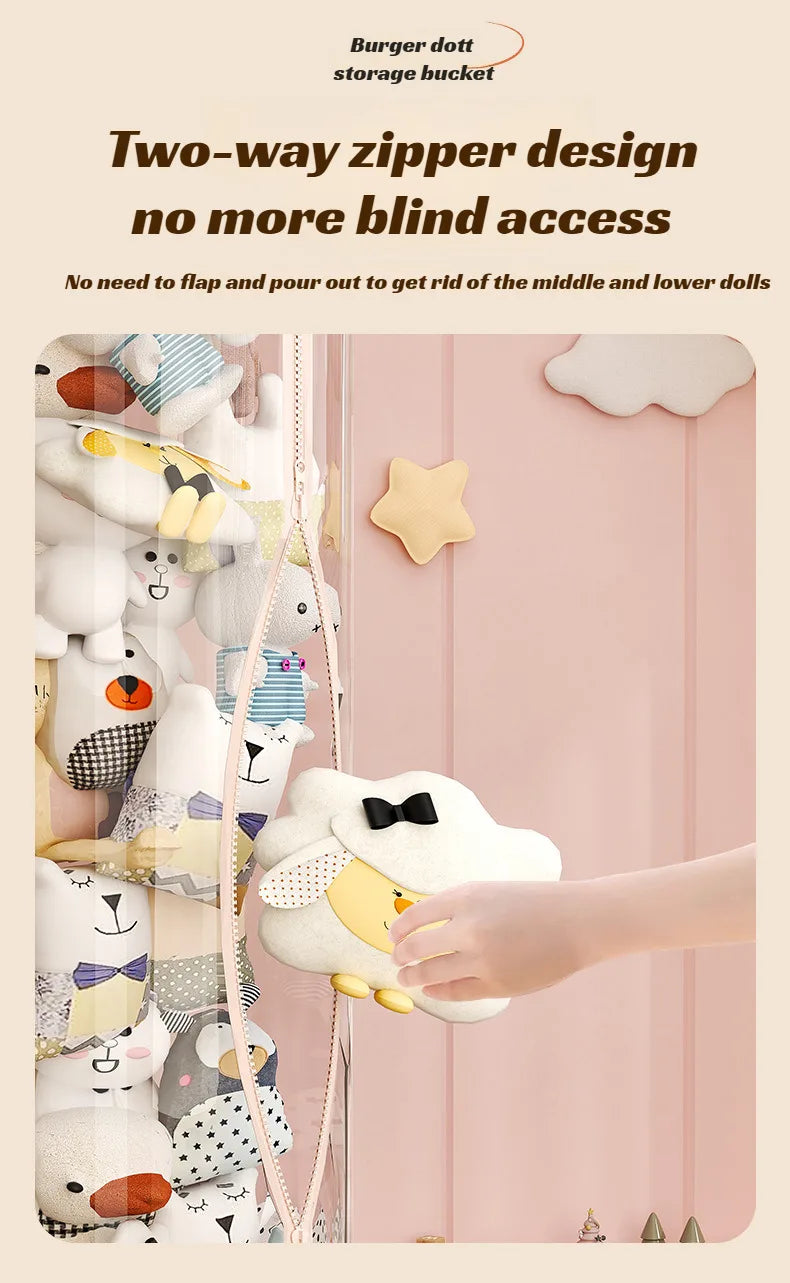 Doll Storage Bucket