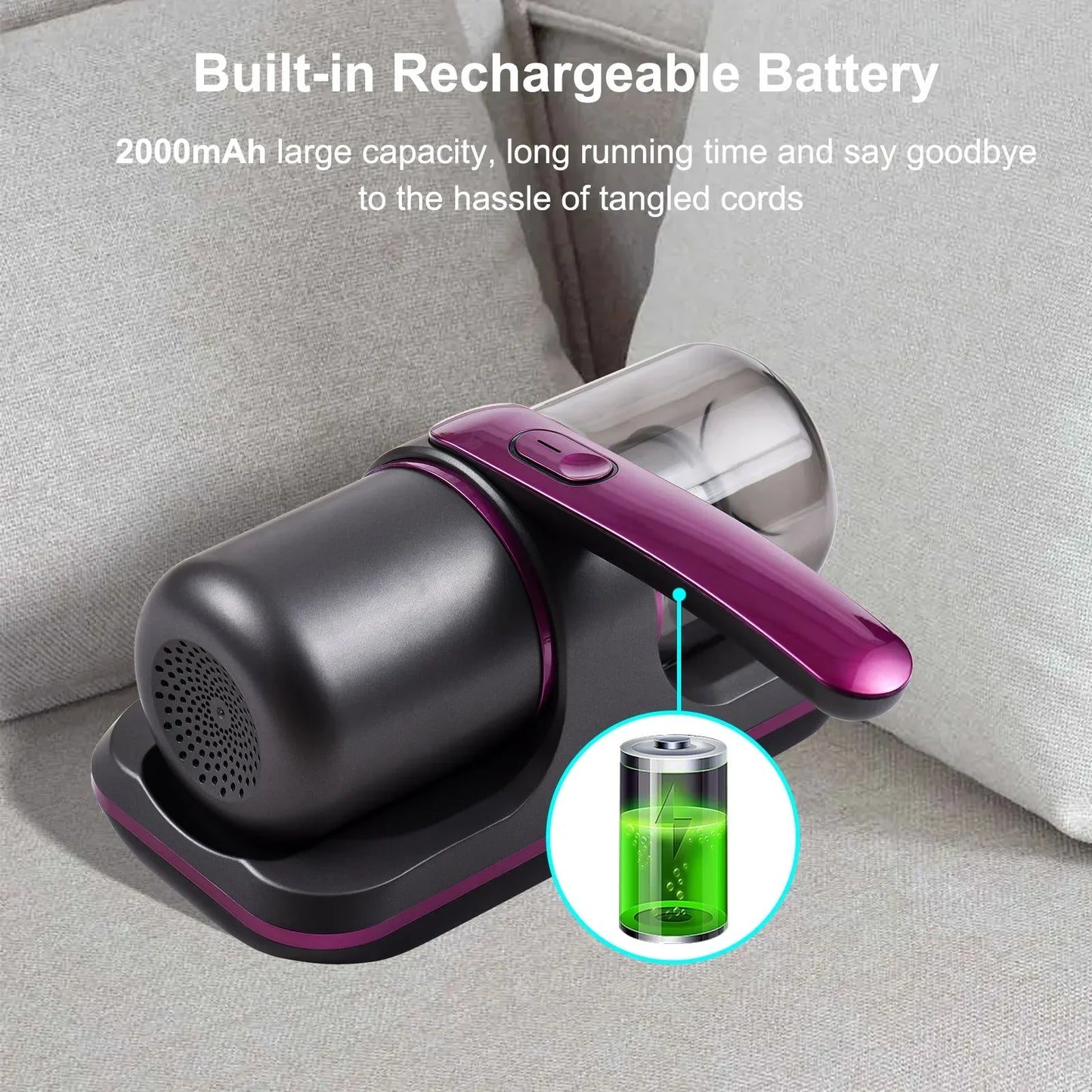 Compact Mattress Vacuum Cleaner