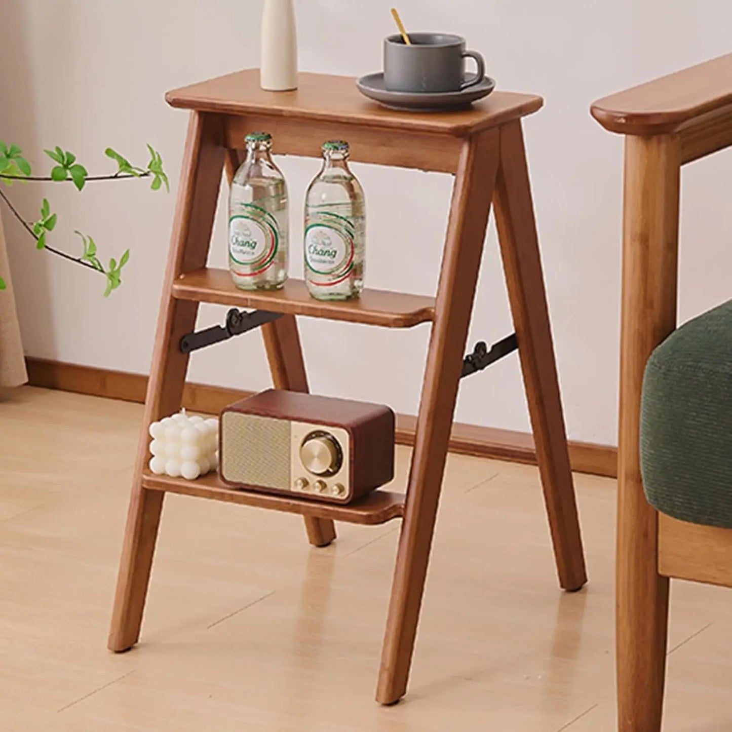 Step Stool Bamboo