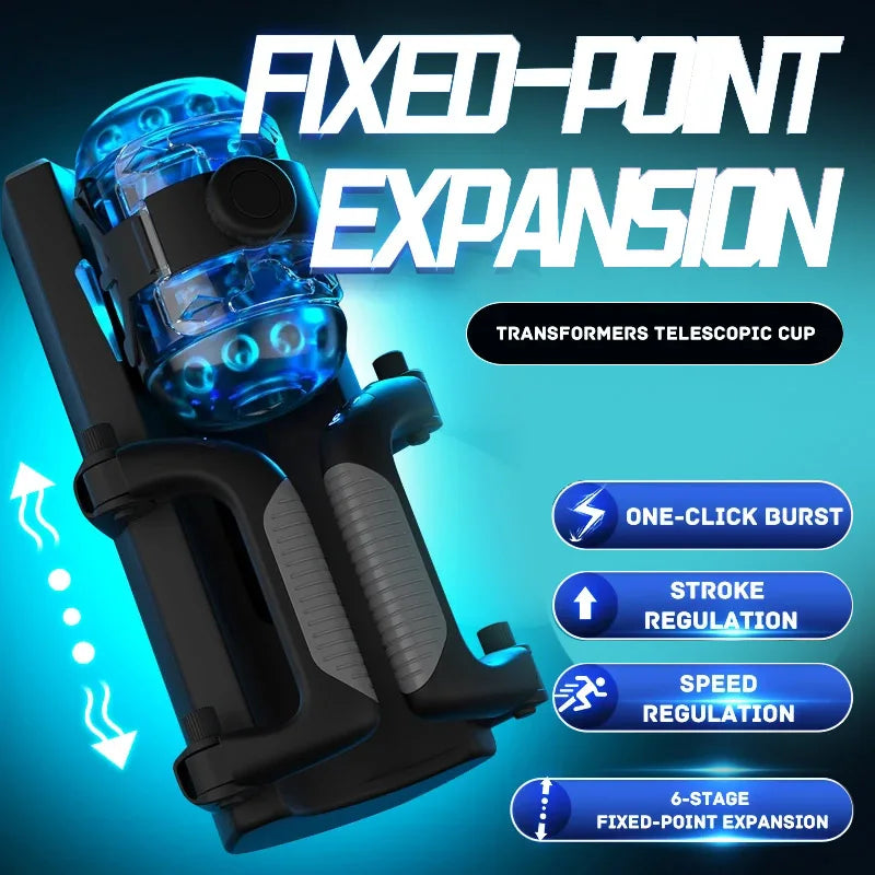 Automatic Quickshot Male Masturbator Cup