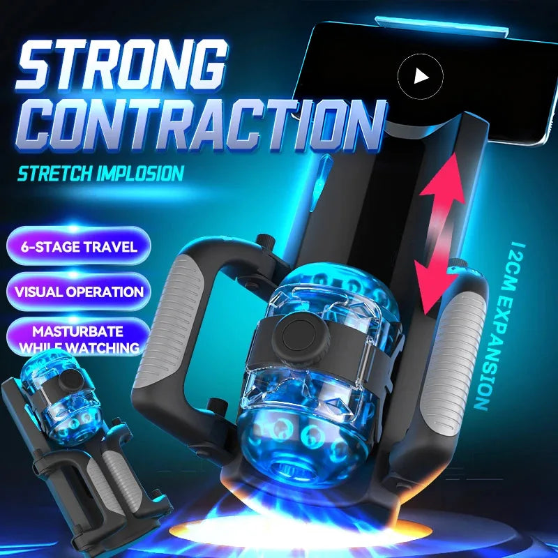 Automatic Quickshot Male Masturbator Cup