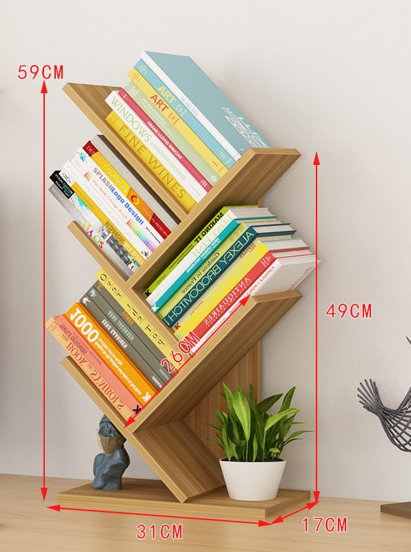 4-Shelf Book Racks