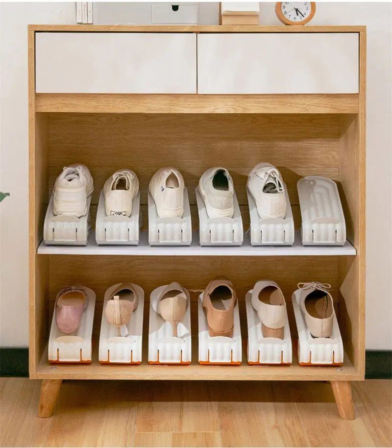 Adjustable Shoe Slots Organizer