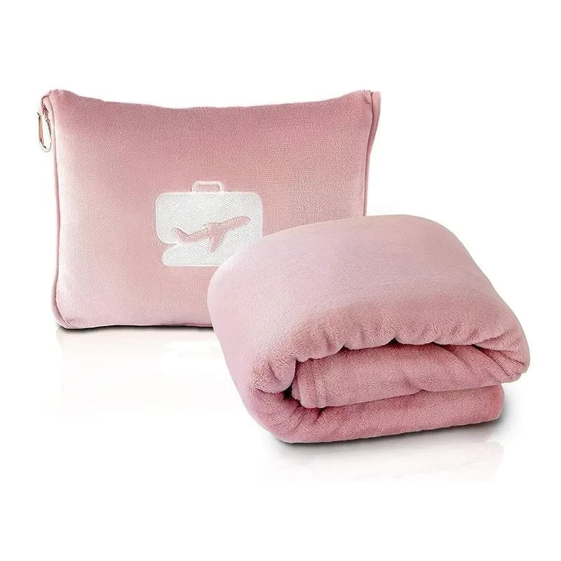 Travel Blanket Cuddle Pillow