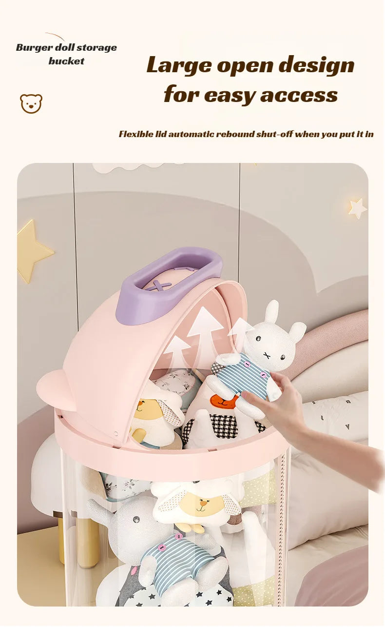 Doll Storage Bucket