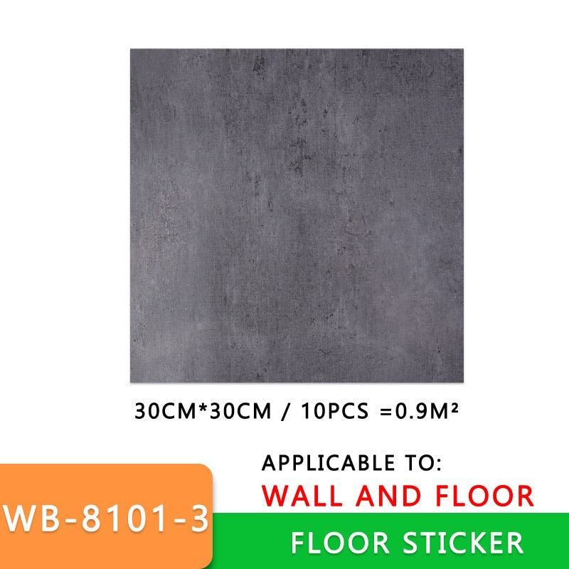 10pcs Marble Floor Sticker