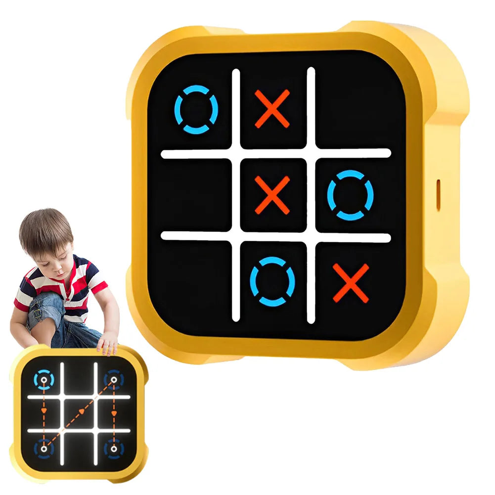 3-in-1 TIC-TAC-TOE Bolt Game