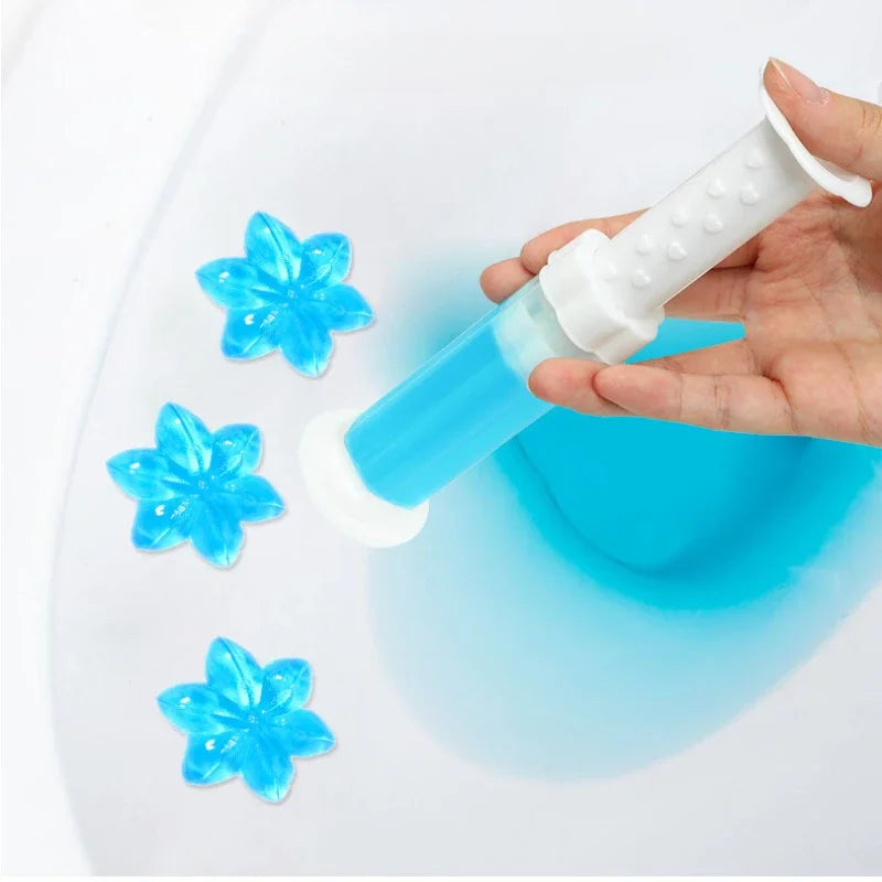 Flower Toilet Cleaner gel