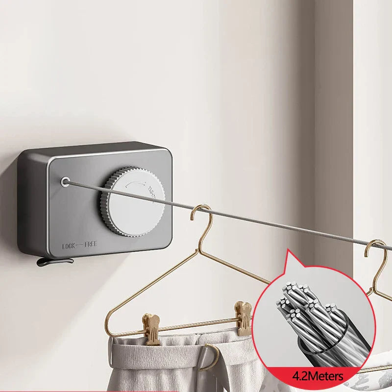 Clothesline Drying Rack Wall – EasY GadgetX
