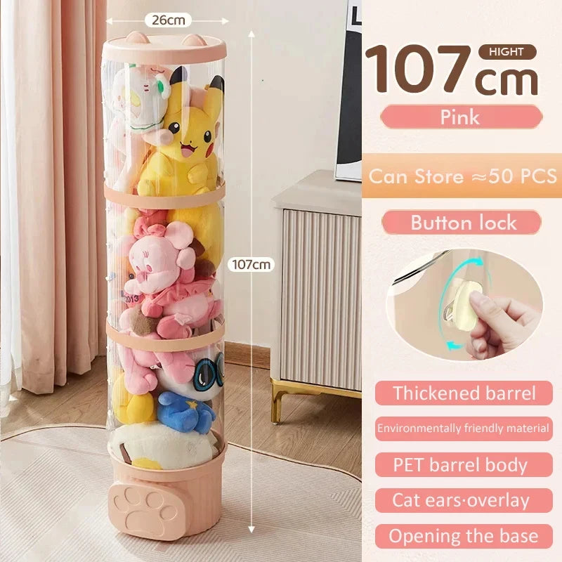 Doll storage Box Bucket