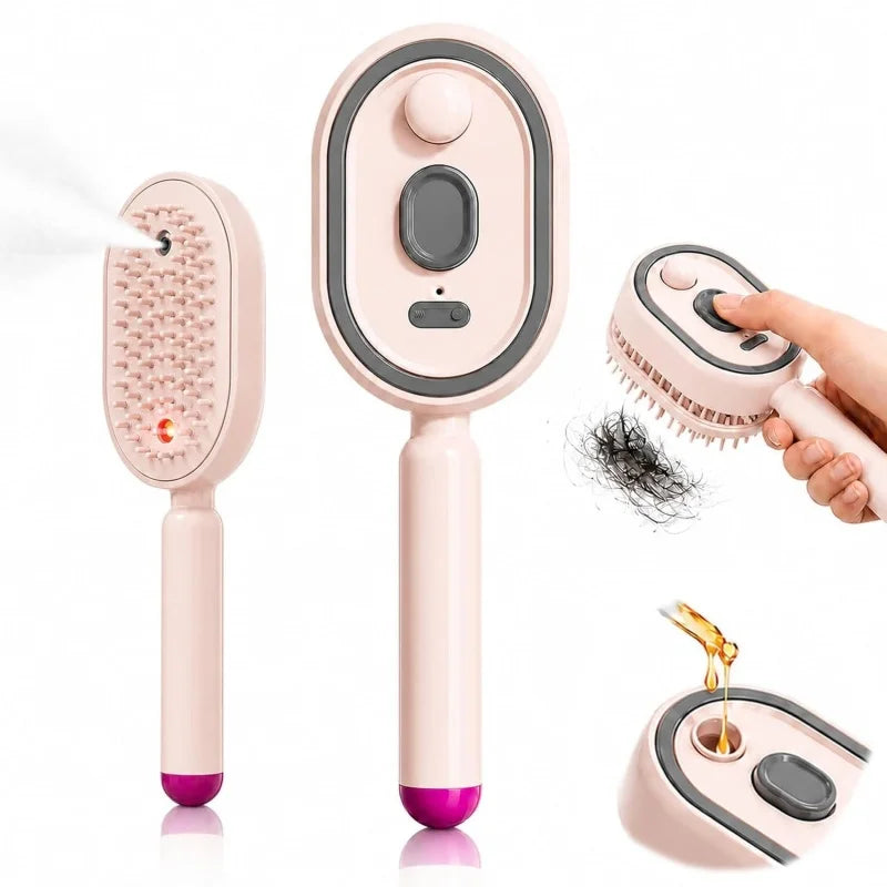 3 in 1 Self Cleaning Comb