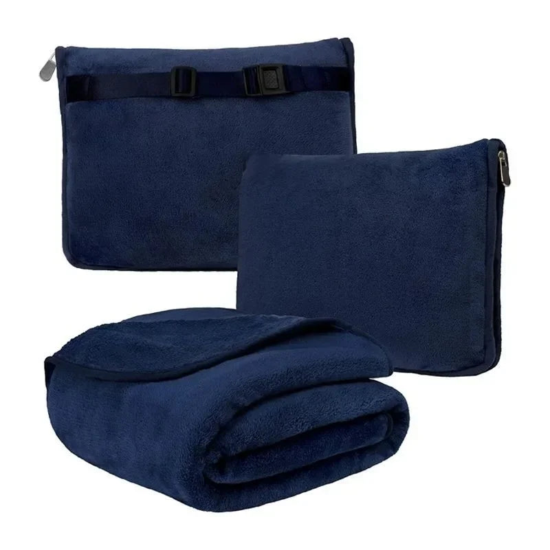 Travel Blanket Cuddle Pillow