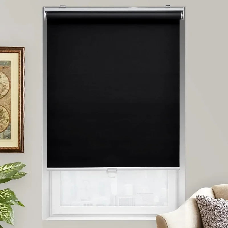 Cordless Roller Shades Blackot