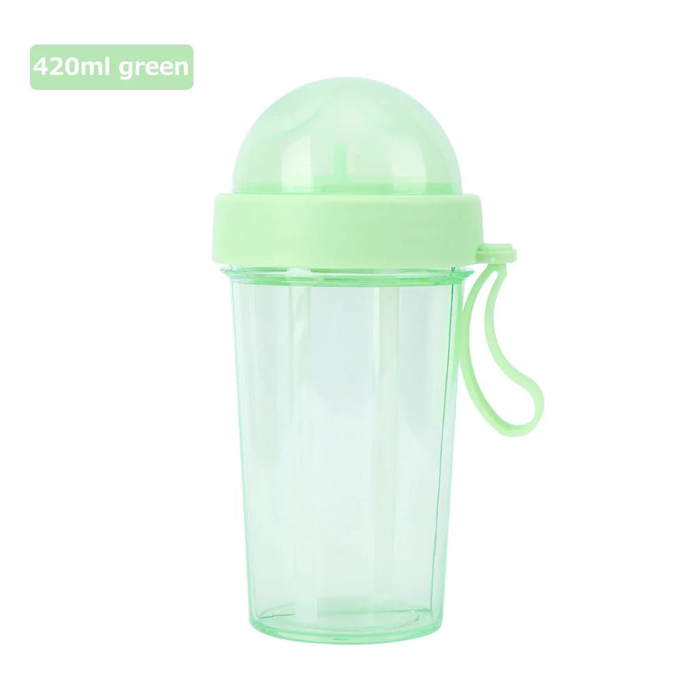 1PC Creative Simple Double Drinking Cup