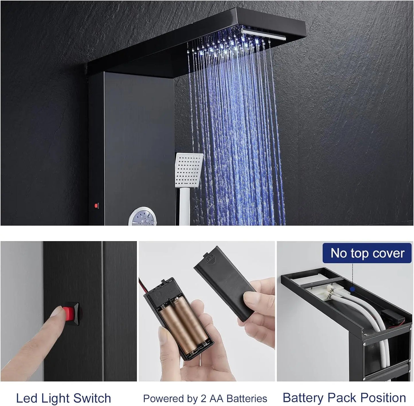 LED Shower Panel