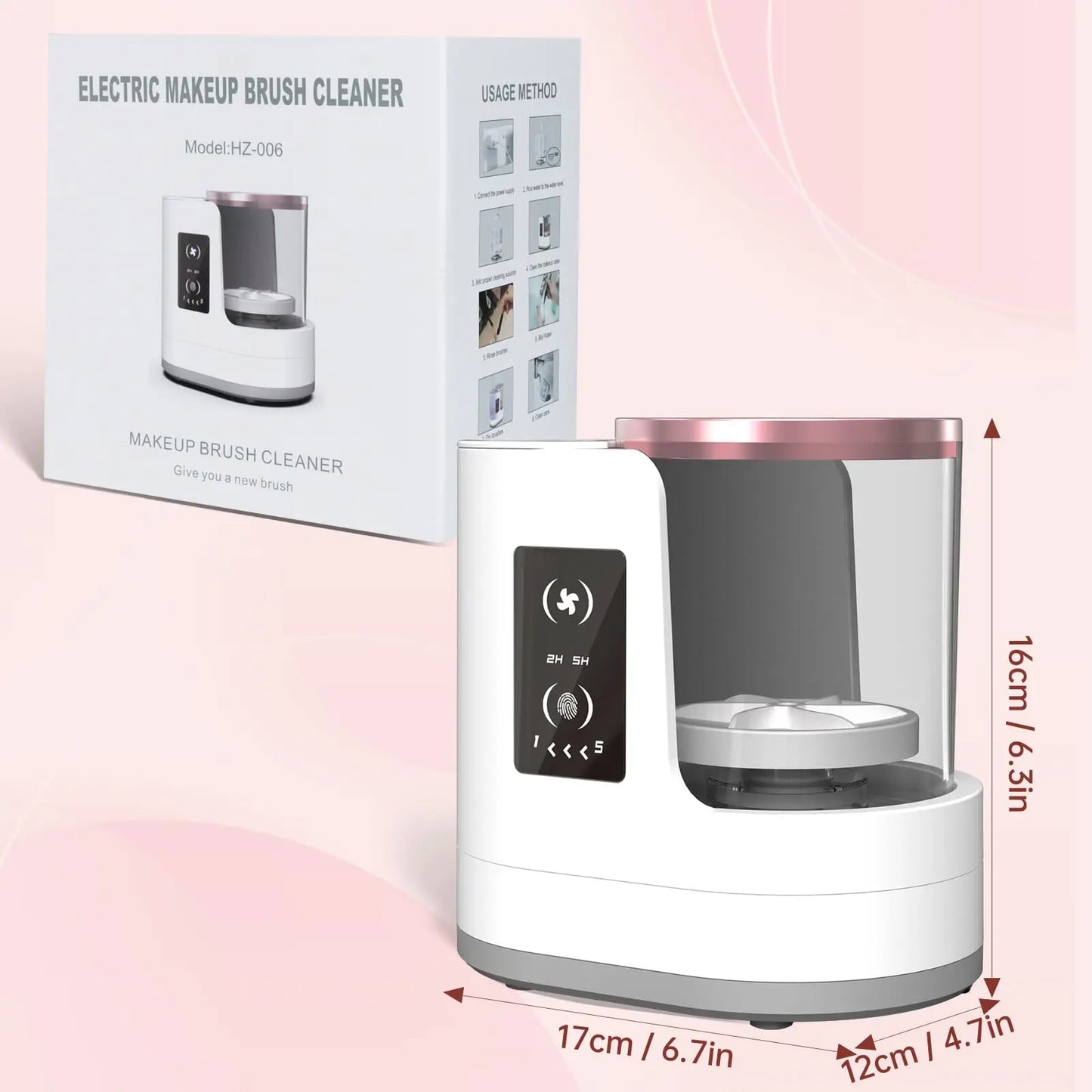 Makeup Brush Cleaner Machin