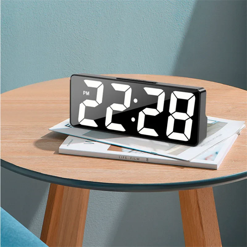 Digital LED Alarm Clock