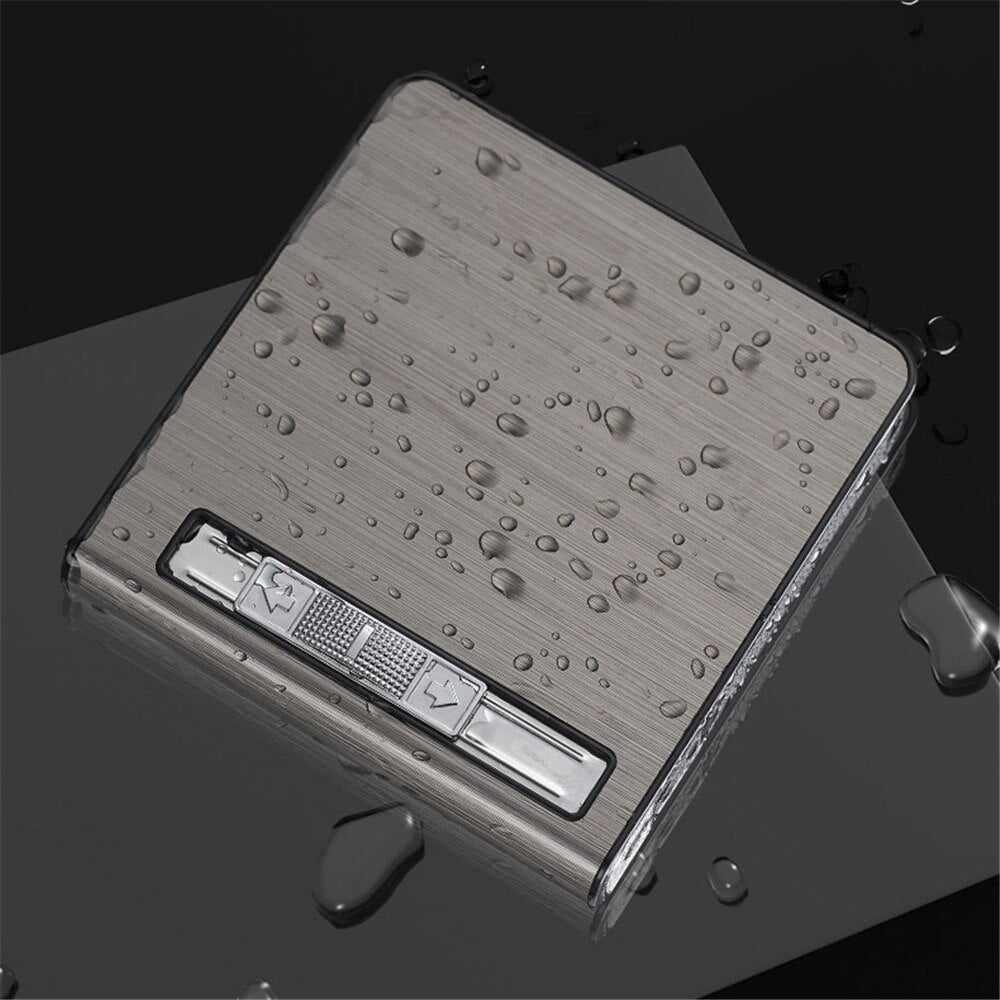 Automatic Pop-Up Cigarette Case Lighter