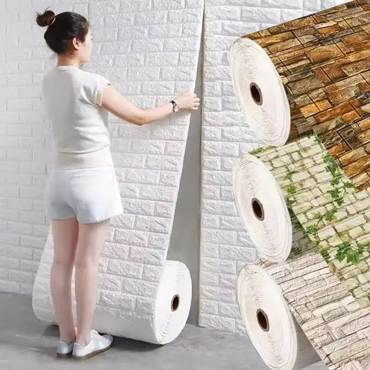 3D Brick Wall Sticker