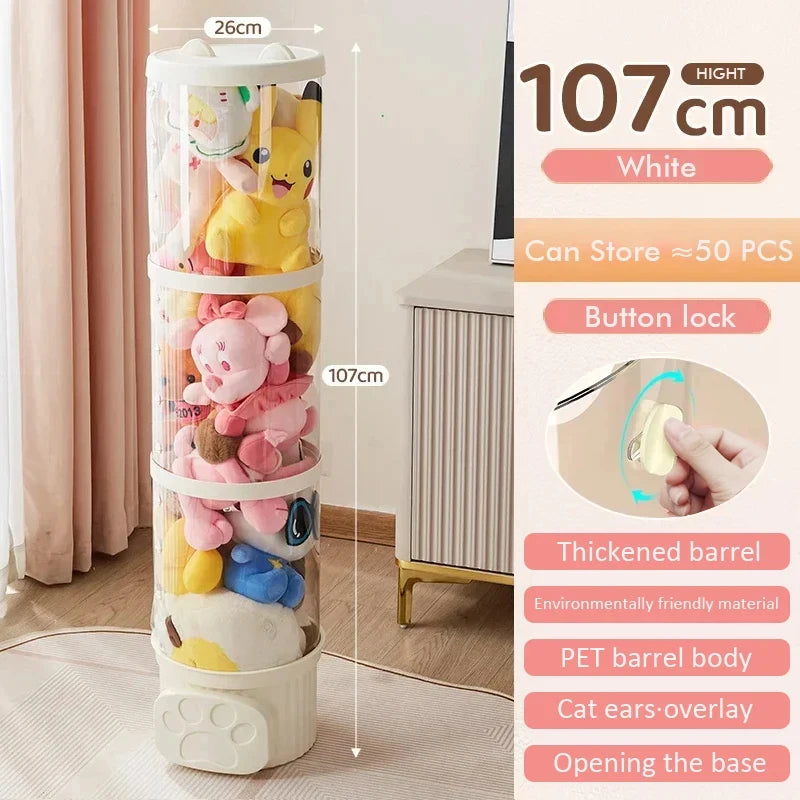 Doll storage Box Bucket