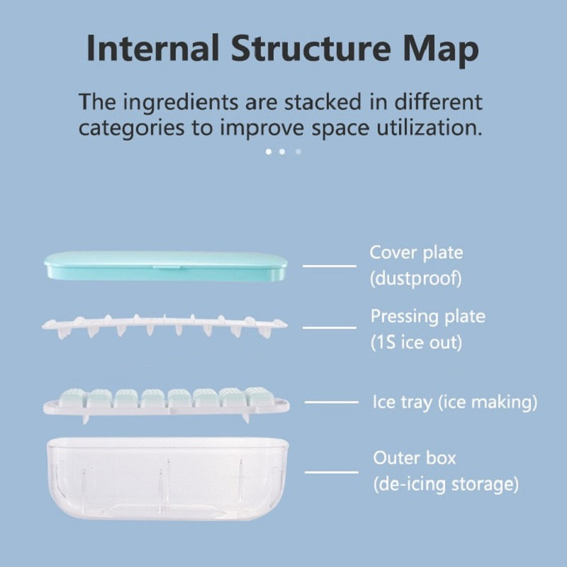 Silicone Ice Cube Mould