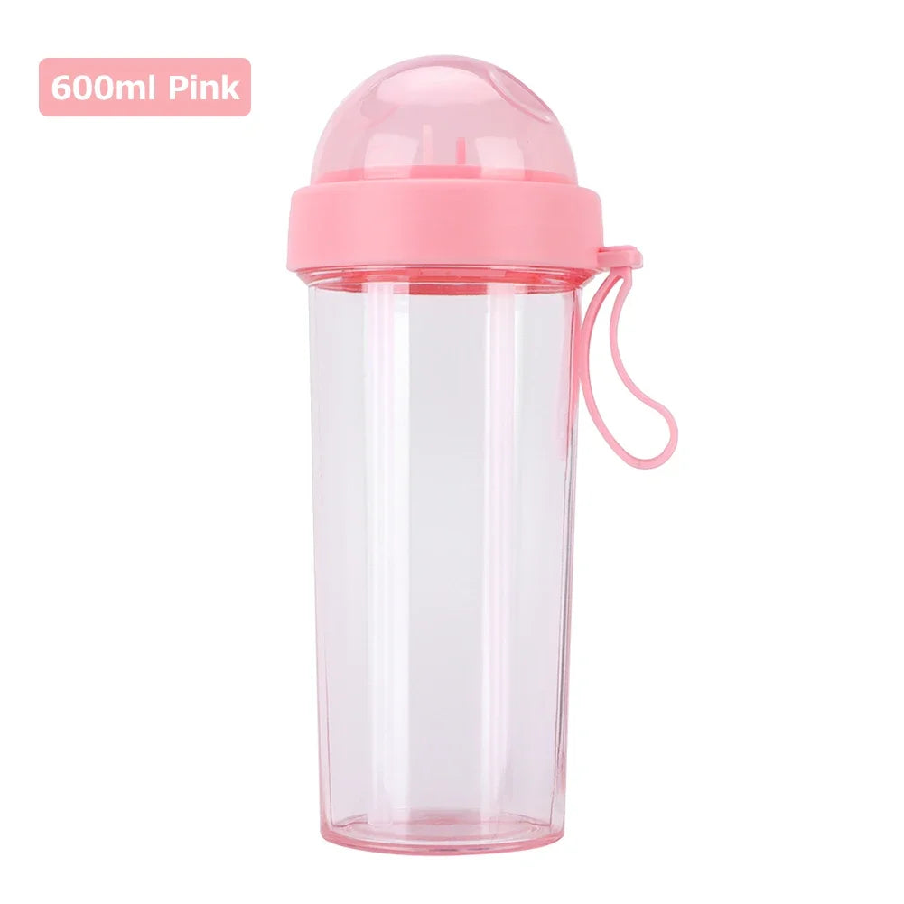 1PC Creative Simple Double Drinking Cup