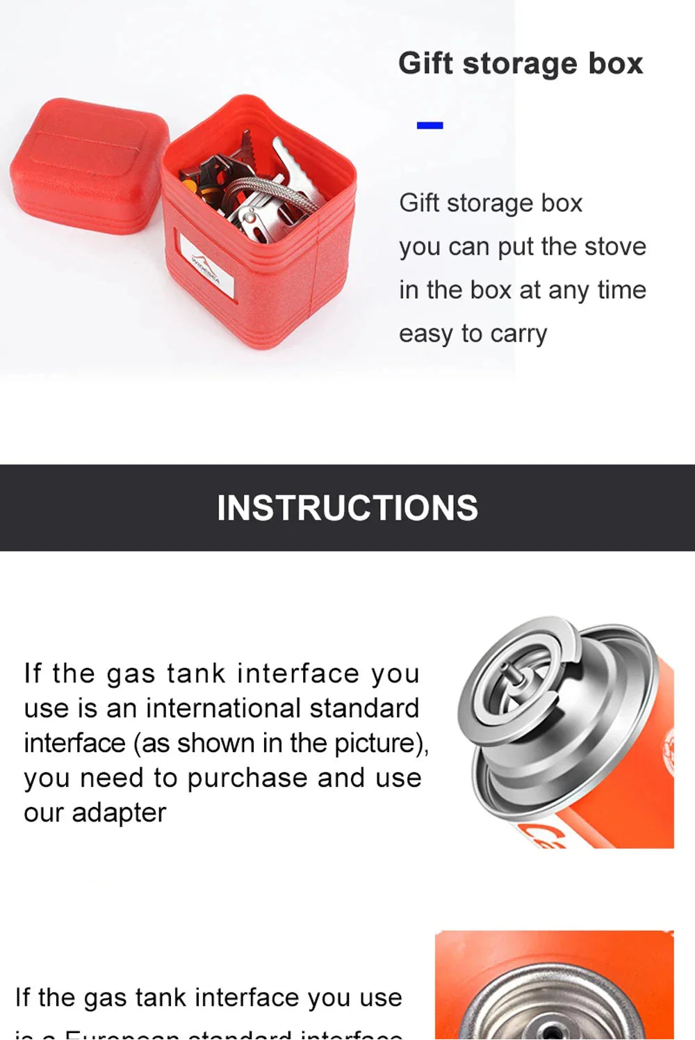 Camping Gas Stove