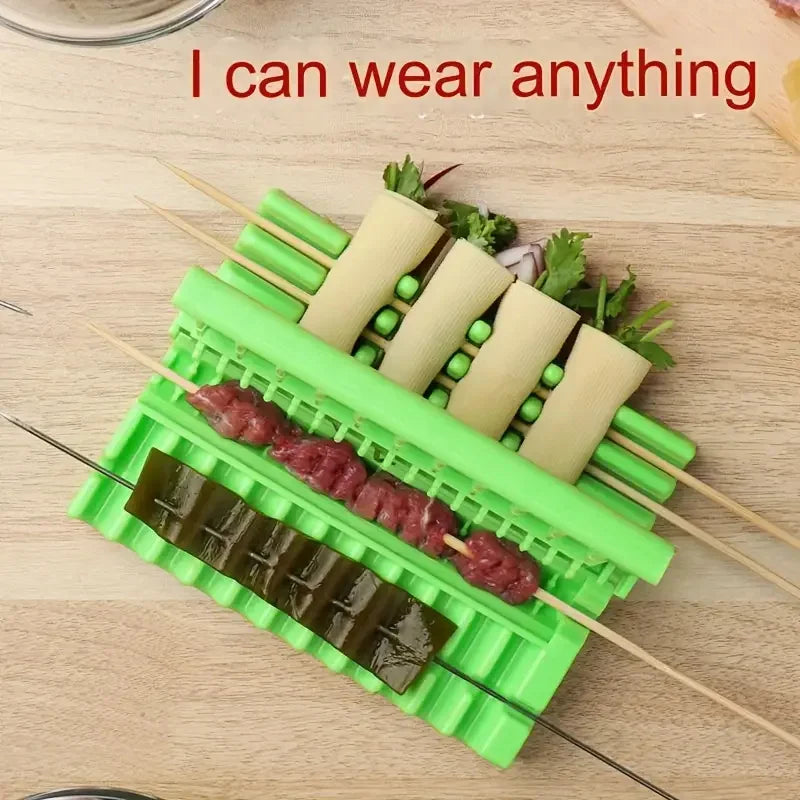 barbecue skewering tool
