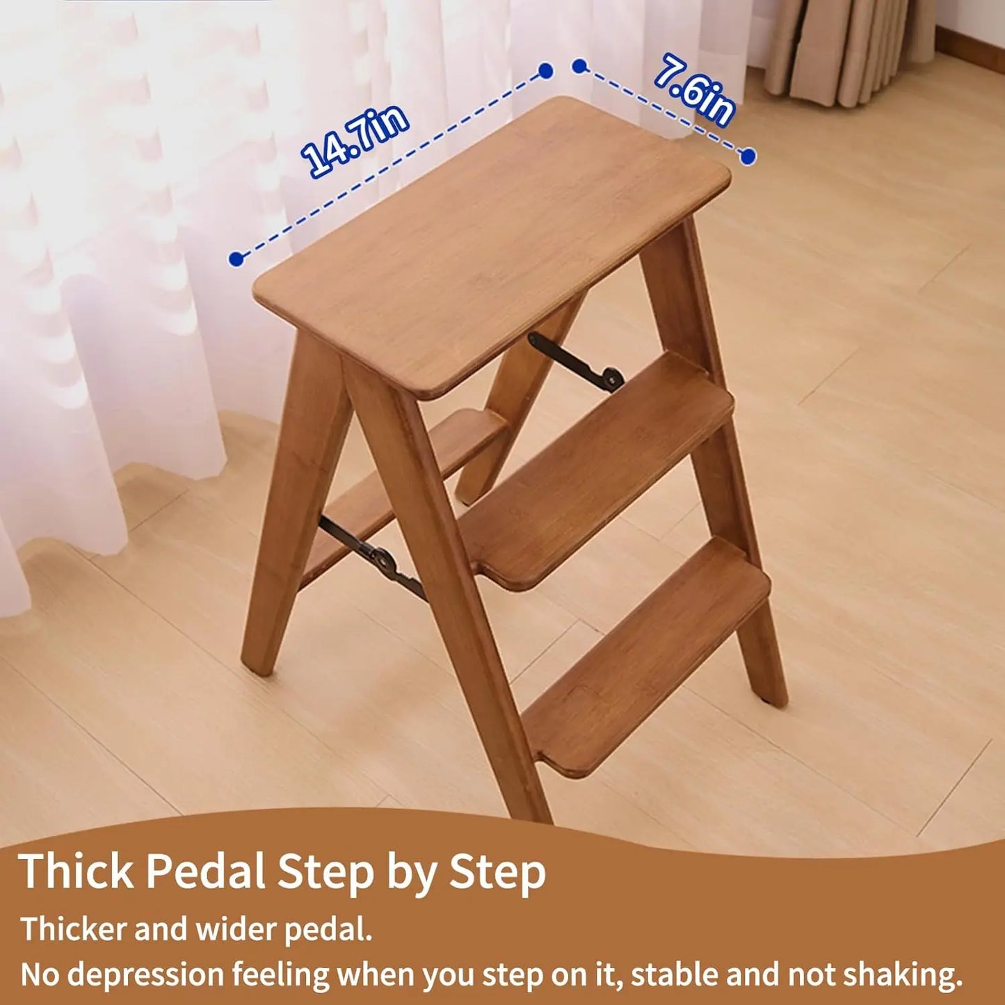 Step Stool Bamboo