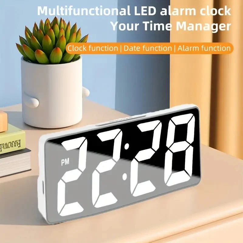 Digital LED Alarm Clock