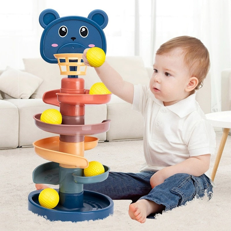 Rolling Ball Pile Tower