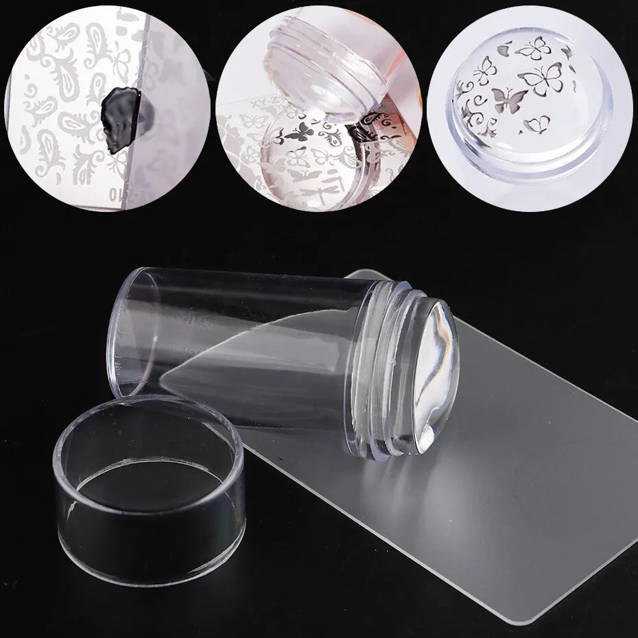 Transparent Nail Stamper