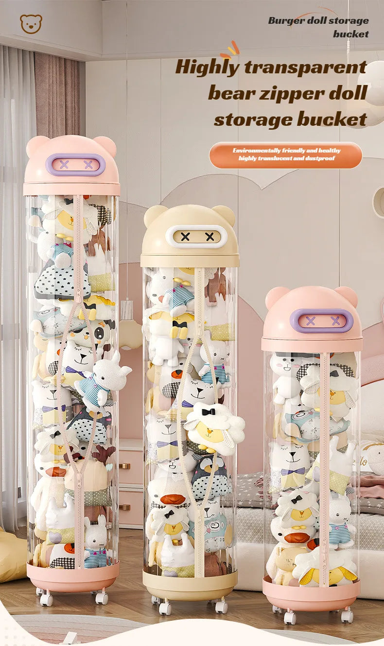 Doll Storage Bucket