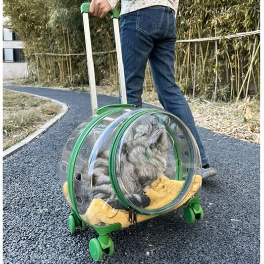 Pet Suitcase Trolley