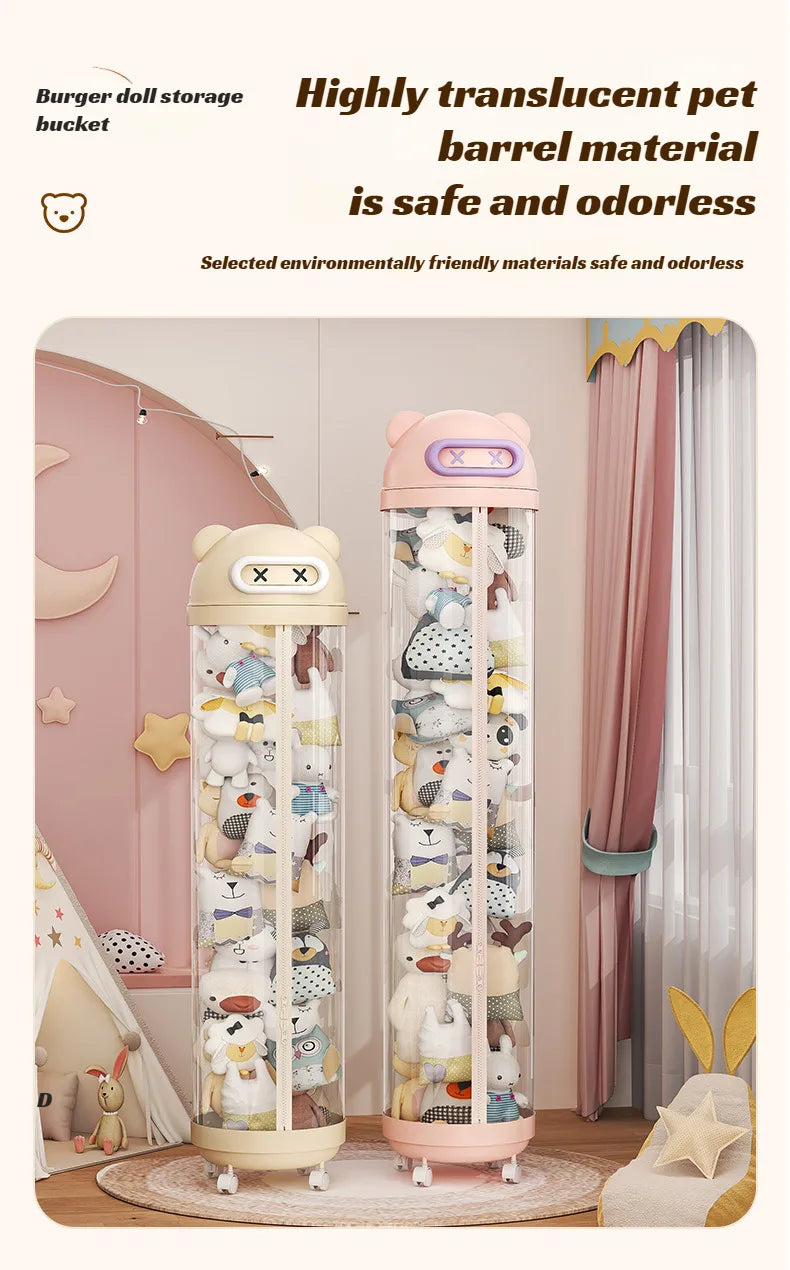 Doll Storage Bucket