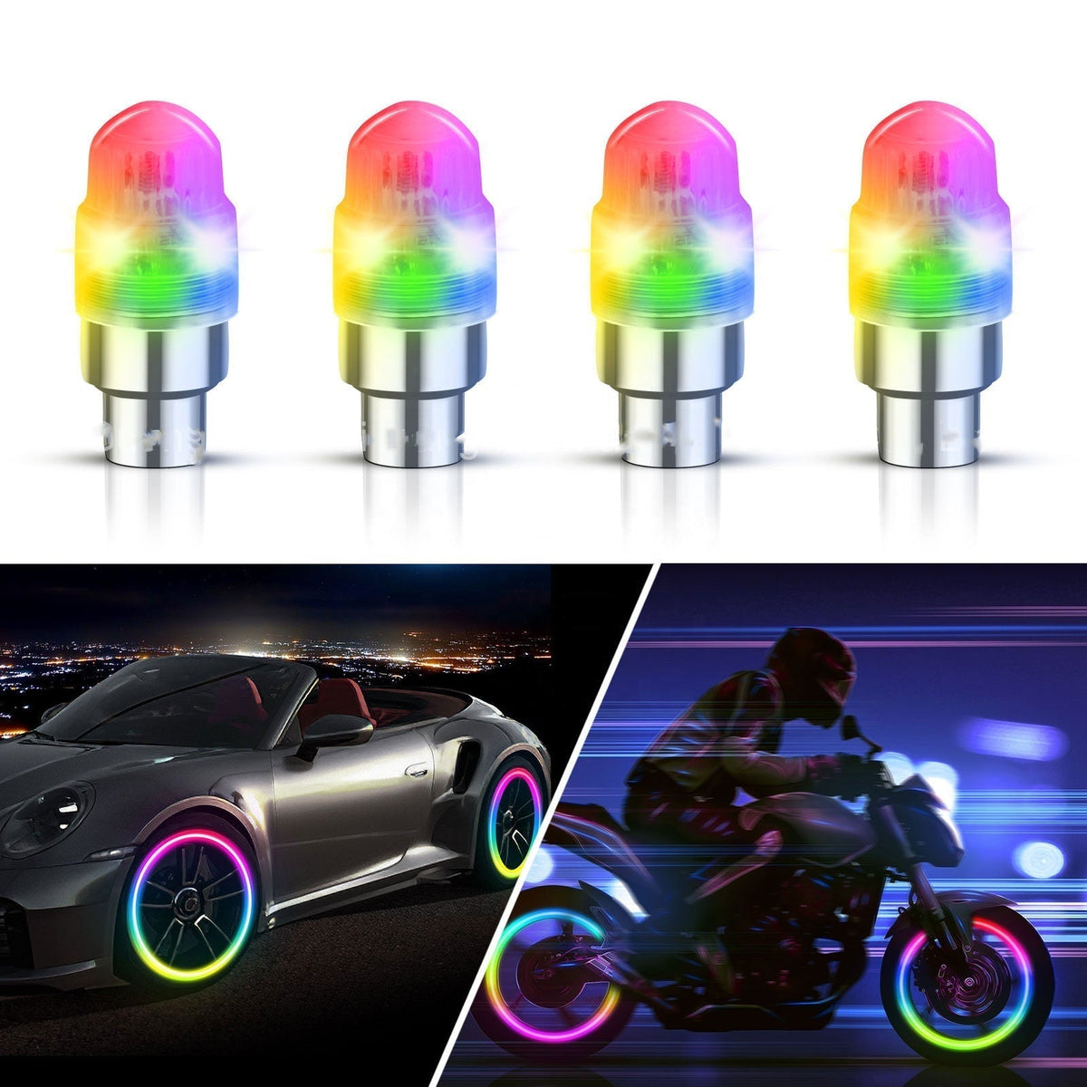 2pcs Car Wheel LED