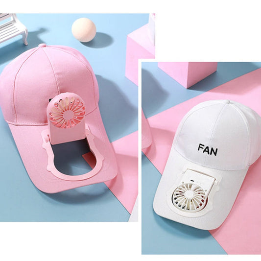 Chargeable Fan Cap