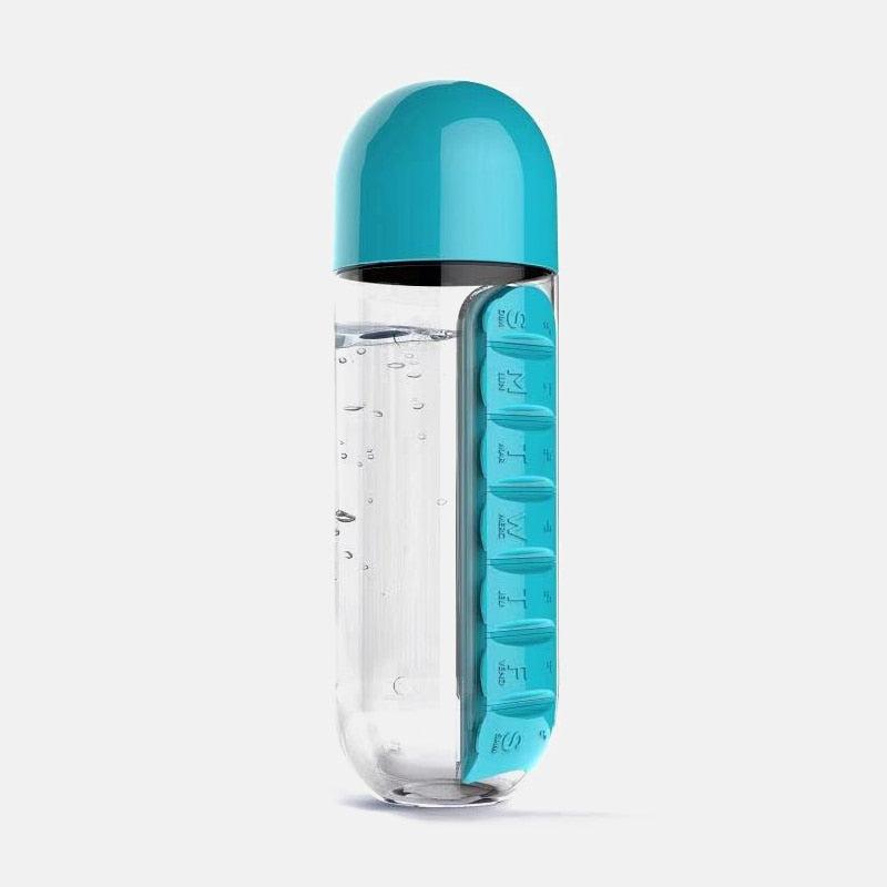 Pillbox Water Bottle