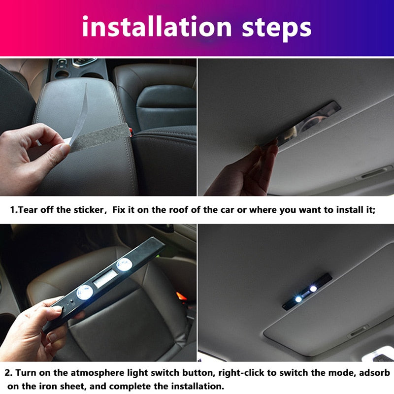 Car Interior LED Projector
