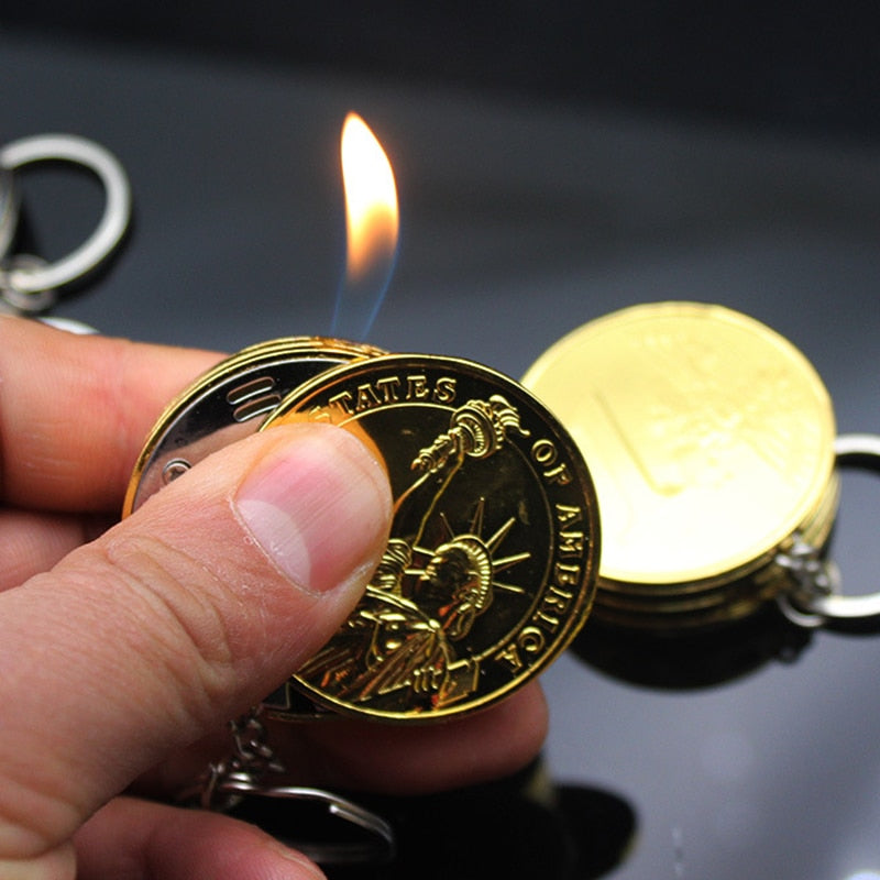 Coin Shaped Lighter