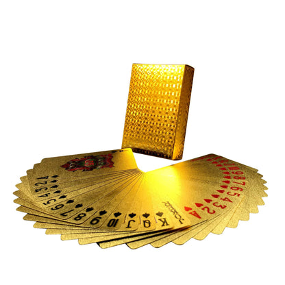 Golden Playing Cards