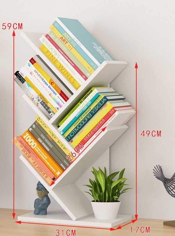 4-Shelf Book Racks