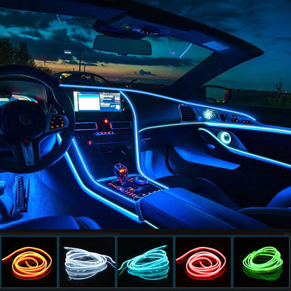 Car Interior Neon Lights